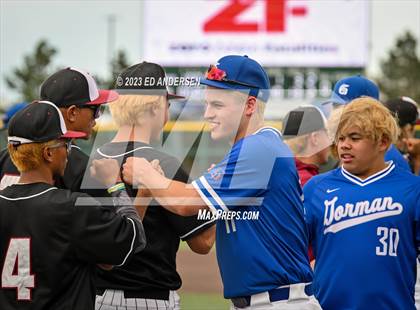 Thumbnail 3 in Bishop Gorman vs. Desert Oasis (NIAA 5A State Championship) photogallery.