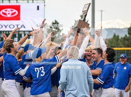 Thumbnail 3 in Bishop Gorman vs. Desert Oasis (NIAA 5A State Championship) photogallery.
