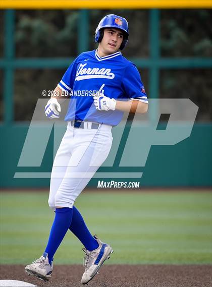 Thumbnail 3 in Bishop Gorman vs. Desert Oasis (NIAA 5A State Championship) photogallery.