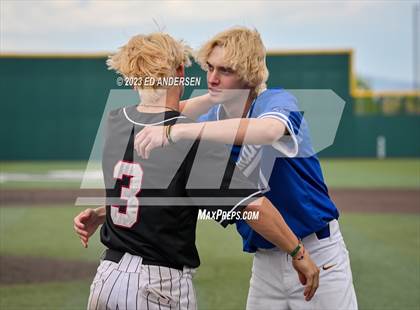 Thumbnail 3 in Bishop Gorman vs. Desert Oasis (NIAA 5A State Championship) photogallery.