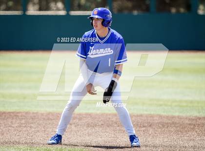 Thumbnail 3 in Bishop Gorman vs. Desert Oasis (NIAA 5A State Championship) photogallery.