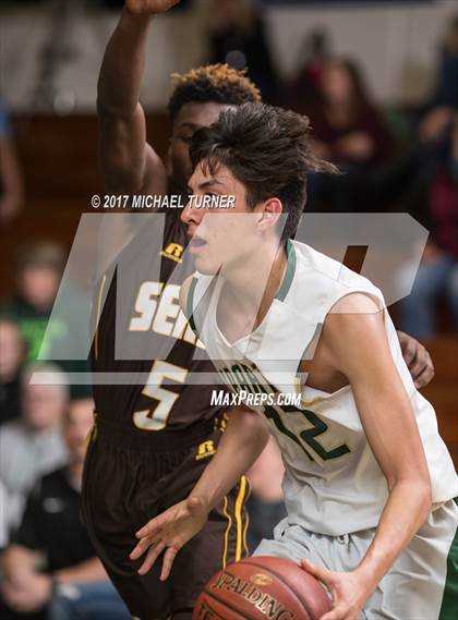 Thumbnail 2 in Red Bluff vs Serra  (Holiday Classic Tournament ) photogallery.