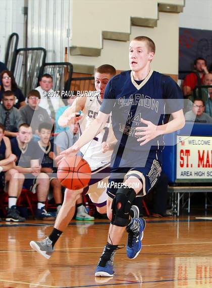 Thumbnail 2 in Coudersport vs Clarion-Limestone (District IX Class AA Semifinal) photogallery.