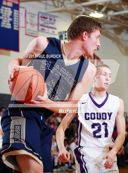 Thumbnail 2 in Coudersport vs Clarion-Limestone (District IX Class AA Semifinal) photogallery.