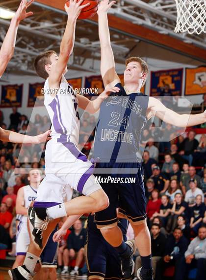 Thumbnail 3 in Coudersport vs Clarion-Limestone (District IX Class AA Semifinal) photogallery.