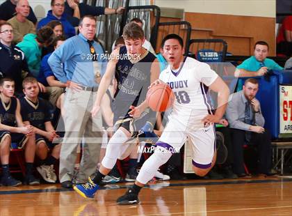 Thumbnail 3 in Coudersport vs Clarion-Limestone (District IX Class AA Semifinal) photogallery.