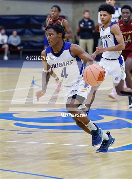 Thumbnail 2 in New Creation Christian Academy vs Creekside Christian Academy (GAPPS D1-AAA Semifinals) photogallery.