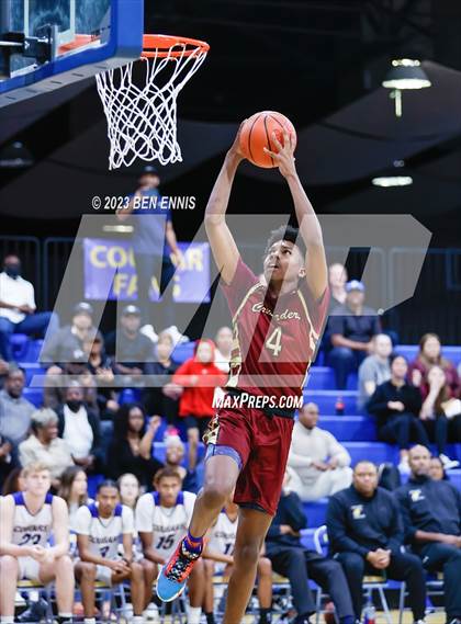 Thumbnail 1 in New Creation Christian Academy vs Creekside Christian Academy (GAPPS D1-AAA Semifinals) photogallery.