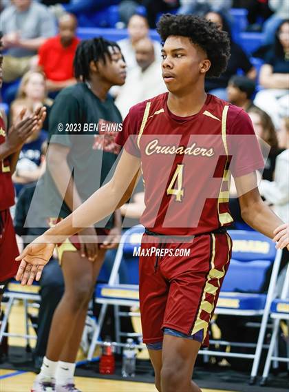 Thumbnail 2 in New Creation Christian Academy vs Creekside Christian Academy (GAPPS D1-AAA Semifinals) photogallery.