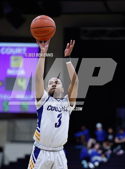 Thumbnail 3 in New Creation Christian Academy vs Creekside Christian Academy (GAPPS D1-AAA Semifinals) photogallery.