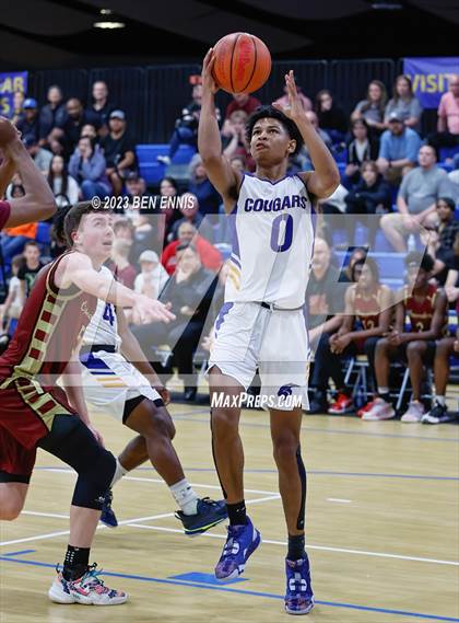 Thumbnail 3 in New Creation Christian Academy vs Creekside Christian Academy (GAPPS D1-AAA Semifinals) photogallery.