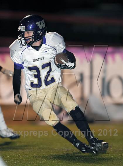 Thumbnail 2 in Winston County @ Madison Academy (AHSAA Playoff Round 1) photogallery.