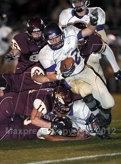 Thumbnail 2 in Winston County @ Madison Academy (AHSAA Playoff Round 1) photogallery.