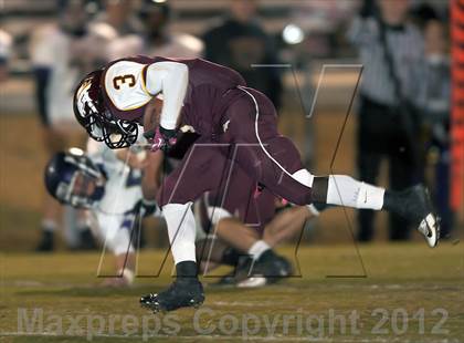 Thumbnail 1 in Winston County @ Madison Academy (AHSAA Playoff Round 1) photogallery.