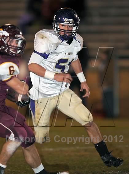 Thumbnail 1 in Winston County @ Madison Academy (AHSAA Playoff Round 1) photogallery.