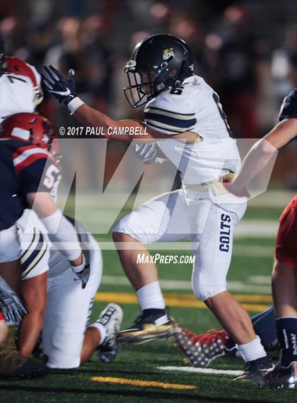Thumbnail 3 in American Leadership Academy vs Casteel (AIA 3A Semifinal) photogallery.