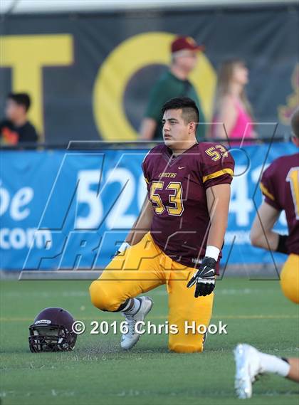 Thumbnail 1 in Mountain View vs. Salpointe Catholic photogallery.