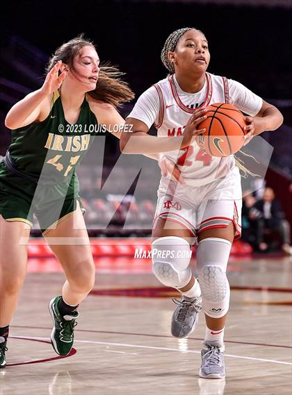 Thumbnail 2 in Mater Dei @ St. Vincent-St. Mary (The Chosen One's Invitational) photogallery.