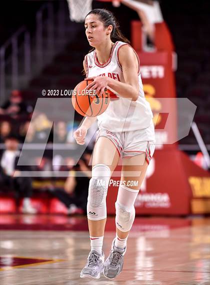Thumbnail 3 in Mater Dei @ St. Vincent-St. Mary (The Chosen One's Invitational) photogallery.