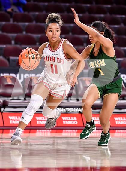 Thumbnail 3 in Mater Dei @ St. Vincent-St. Mary (The Chosen One's Invitational) photogallery.