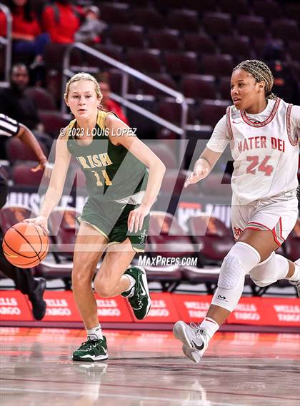 Thumbnail 3 in Mater Dei @ St. Vincent-St. Mary (The Chosen One's Invitational) photogallery.
