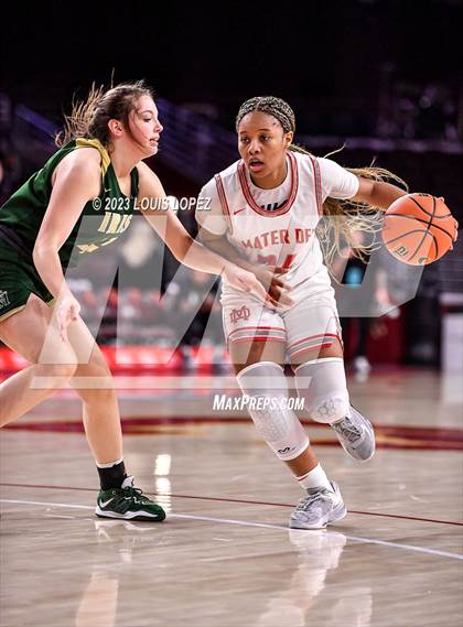 Thumbnail 1 in Mater Dei @ St. Vincent-St. Mary (The Chosen One's Invitational) photogallery.