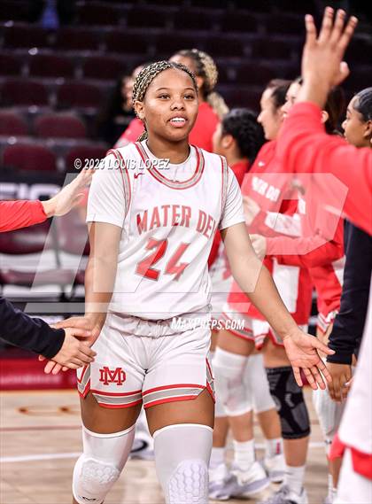 Thumbnail 1 in Mater Dei @ St. Vincent-St. Mary (The Chosen One's Invitational) photogallery.