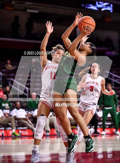 Thumbnail 3 in Mater Dei @ St. Vincent-St. Mary (The Chosen One's Invitational) photogallery.