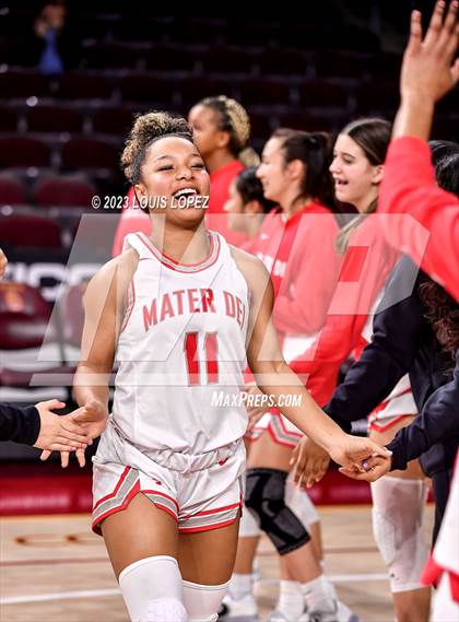 Thumbnail 2 in Mater Dei @ St. Vincent-St. Mary (The Chosen One's Invitational) photogallery.