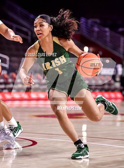 Thumbnail 3 in Mater Dei @ St. Vincent-St. Mary (The Chosen One's Invitational) photogallery.
