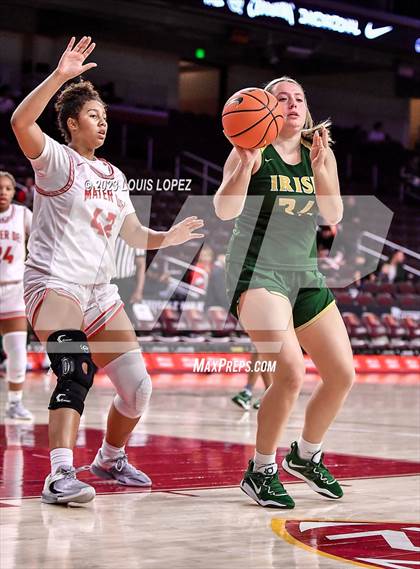 Thumbnail 1 in Mater Dei @ St. Vincent-St. Mary (The Chosen One's Invitational) photogallery.