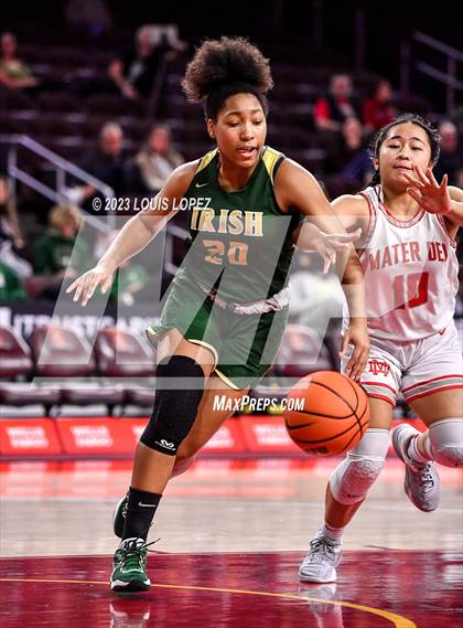 Thumbnail 2 in Mater Dei @ St. Vincent-St. Mary (The Chosen One's Invitational) photogallery.