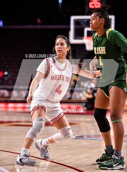 Thumbnail 3 in Mater Dei @ St. Vincent-St. Mary (The Chosen One's Invitational) photogallery.