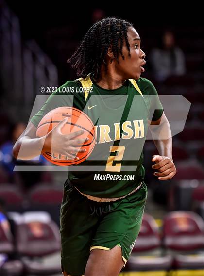 Thumbnail 2 in Mater Dei @ St. Vincent-St. Mary (The Chosen One's Invitational) photogallery.