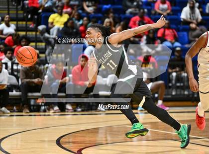 Thumbnail 3 in Ellison vs. Port Arthur Memorial (UIL Basketball 5A Region III Semifinal) photogallery.