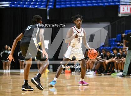 Thumbnail 2 in Ellison vs. Port Arthur Memorial (UIL Basketball 5A Region III Semifinal) photogallery.
