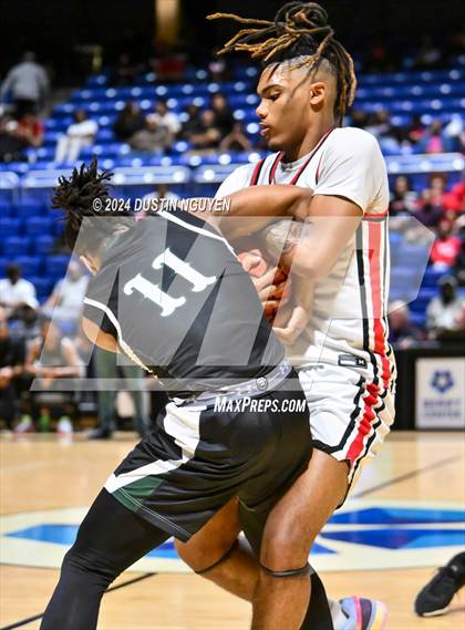 Thumbnail 3 in Ellison vs. Port Arthur Memorial (UIL Basketball 5A Region III Semifinal) photogallery.