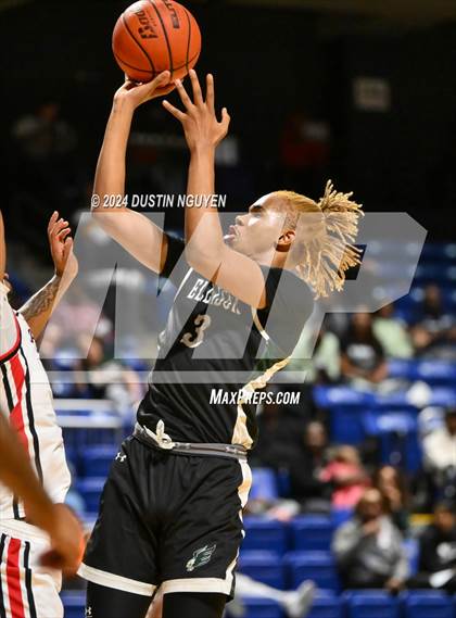 Thumbnail 3 in Ellison vs. Port Arthur Memorial (UIL Basketball 5A Region III Semifinal) photogallery.
