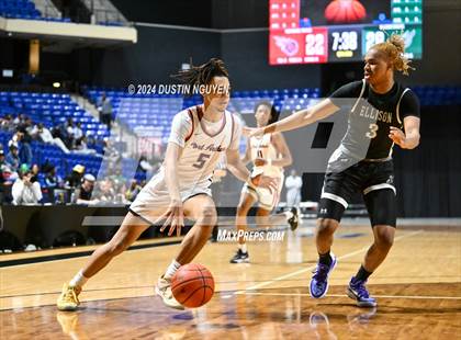 Thumbnail 1 in Ellison vs. Port Arthur Memorial (UIL Basketball 5A Region III Semifinal) photogallery.