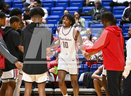 Thumbnail 1 in Ellison vs. Port Arthur Memorial (UIL Basketball 5A Region III Semifinal) photogallery.