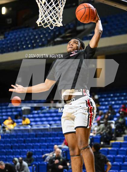 Thumbnail 3 in Ellison vs. Port Arthur Memorial (UIL Basketball 5A Region III Semifinal) photogallery.