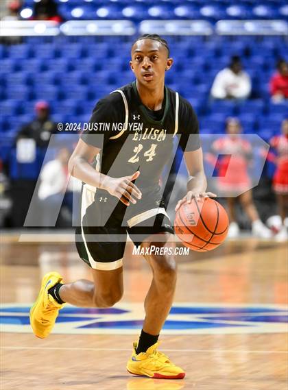Thumbnail 3 in Ellison vs. Port Arthur Memorial (UIL Basketball 5A Region III Semifinal) photogallery.