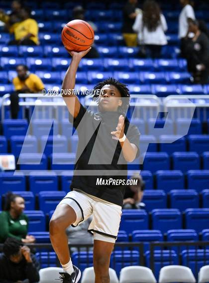 Thumbnail 1 in Ellison vs. Port Arthur Memorial (UIL Basketball 5A Region III Semifinal) photogallery.