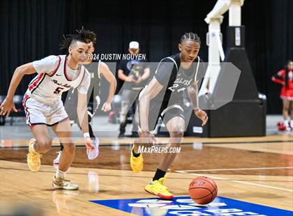 Thumbnail 3 in Ellison vs. Port Arthur Memorial (UIL Basketball 5A Region III Semifinal) photogallery.