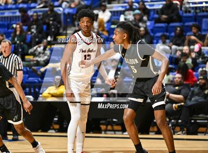 Thumbnail 1 in Ellison vs. Port Arthur Memorial (UIL Basketball 5A Region III Semifinal) photogallery.