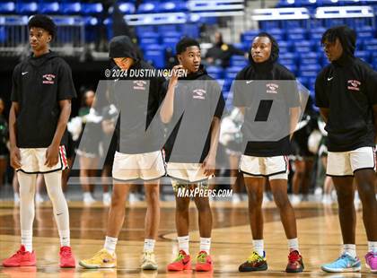 Thumbnail 1 in Ellison vs. Port Arthur Memorial (UIL Basketball 5A Region III Semifinal) photogallery.