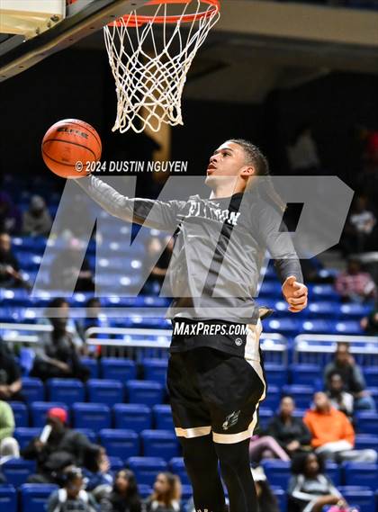 Thumbnail 3 in Ellison vs. Port Arthur Memorial (UIL Basketball 5A Region III Semifinal) photogallery.