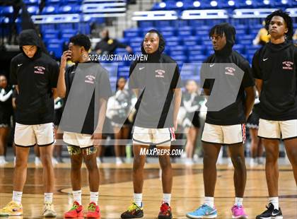 Thumbnail 3 in Ellison vs. Port Arthur Memorial (UIL Basketball 5A Region III Semifinal) photogallery.