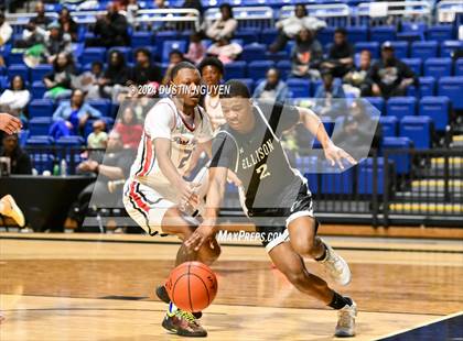 Thumbnail 3 in Ellison vs. Port Arthur Memorial (UIL Basketball 5A Region III Semifinal) photogallery.