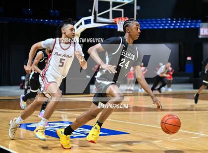 Thumbnail 1 in Ellison vs. Port Arthur Memorial (UIL Basketball 5A Region III Semifinal) photogallery.